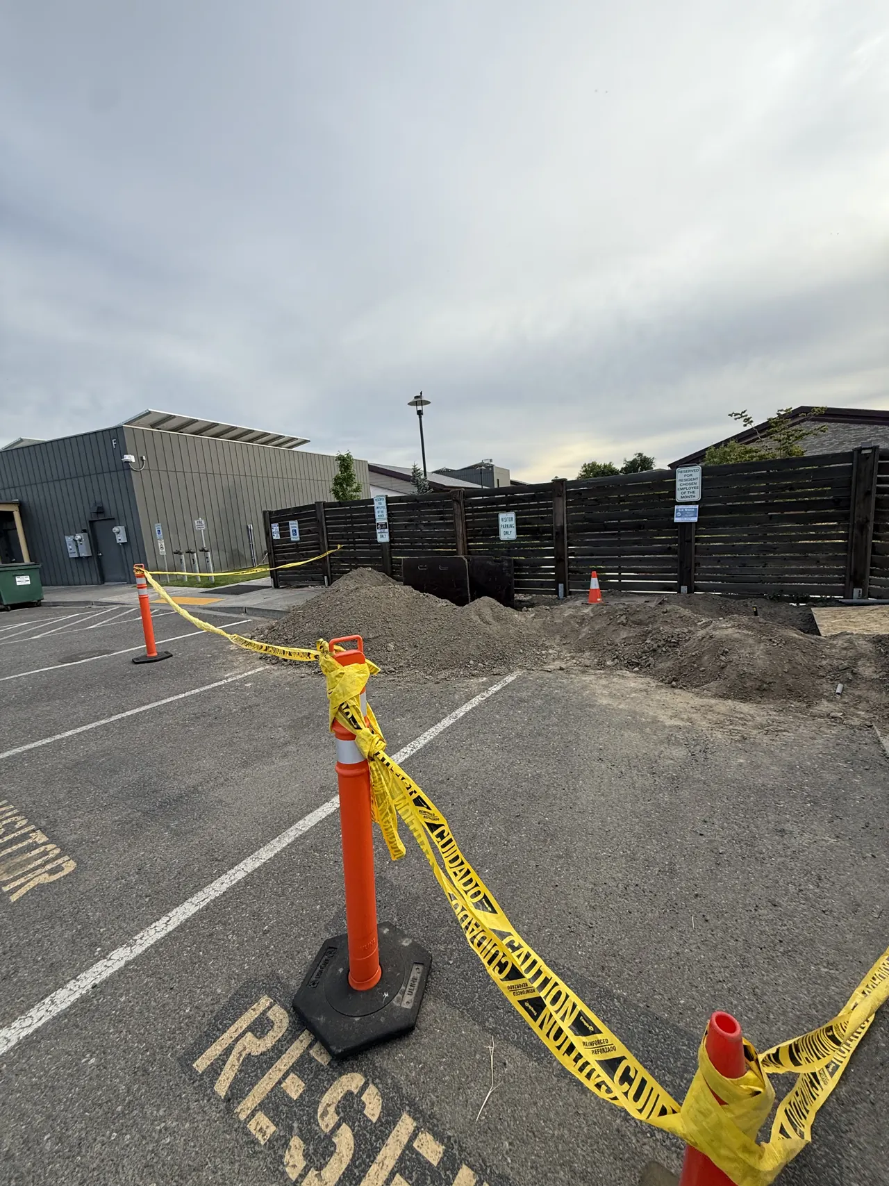 Completed building and paved access at Walla Walla Veterans Home