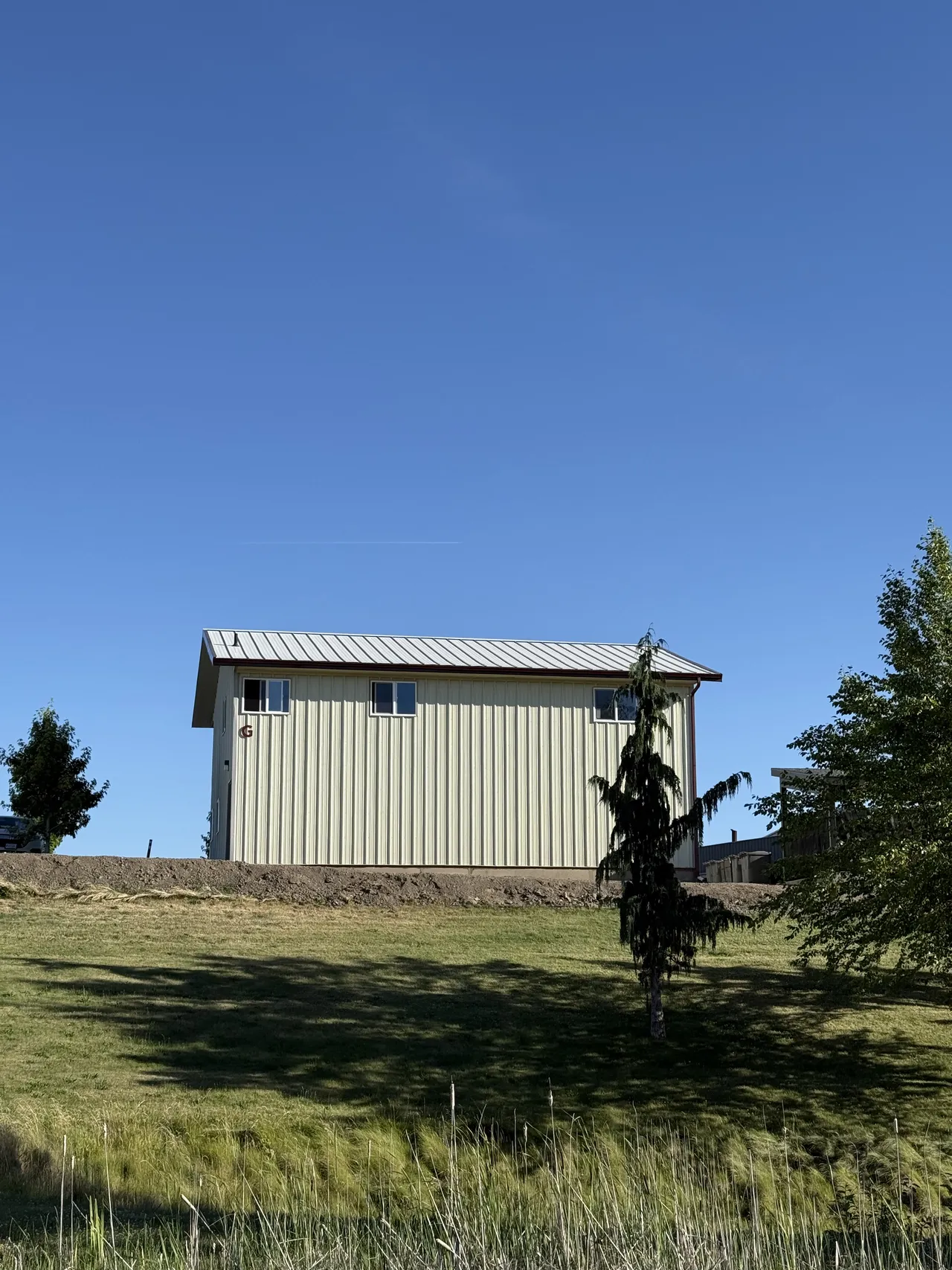 Completed maintenance building exterior at Walla Walla Veterans Home